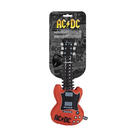 Picture of AC DC Dog Toy teething Guitar